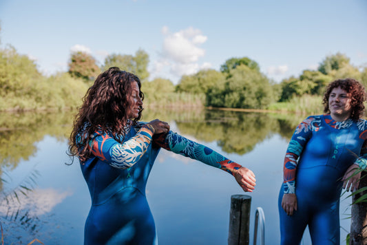 How to Put On Your Open Water Swimming Wetsuit