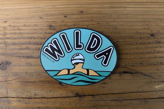 Swim the Distance Sticker